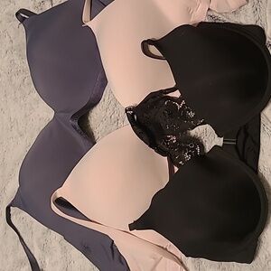 Three Bras La Vie En Rose